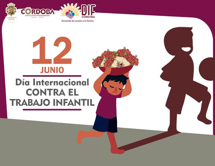 Día internacional contra el trabajo infantil.