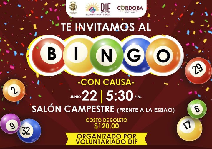 Bingo con causa.