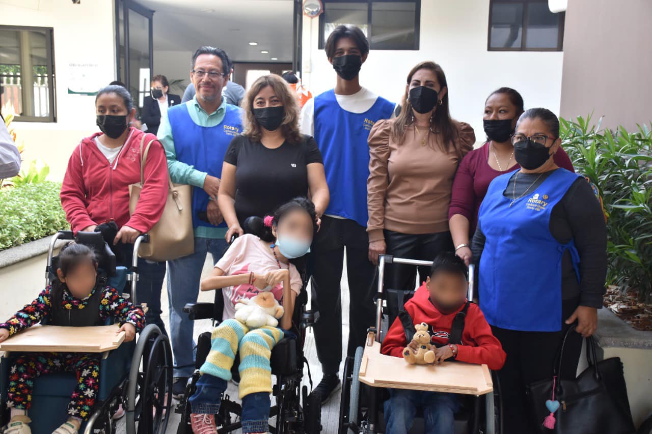 Recibimos tres sillas de Ruedas Rider para Parálisis Cerebral Infantil (PCI).