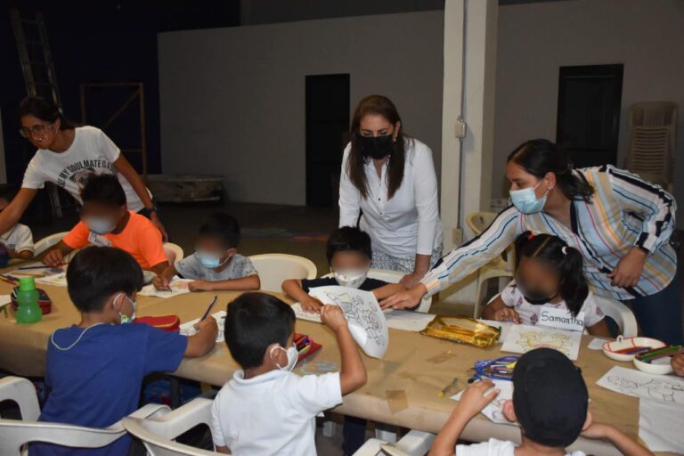 CTA inicia curso de verano para niños usuarios de DIF.