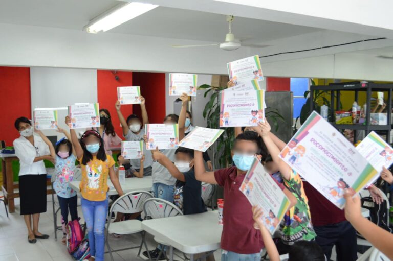 Módulo Colorines finaliza sus talleres de Verano “Niños Exploradores”