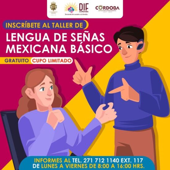 La coordinación del Centro de Tecnología Adaptada te invita al curso de Lengua de Señas Mexicana Básico.