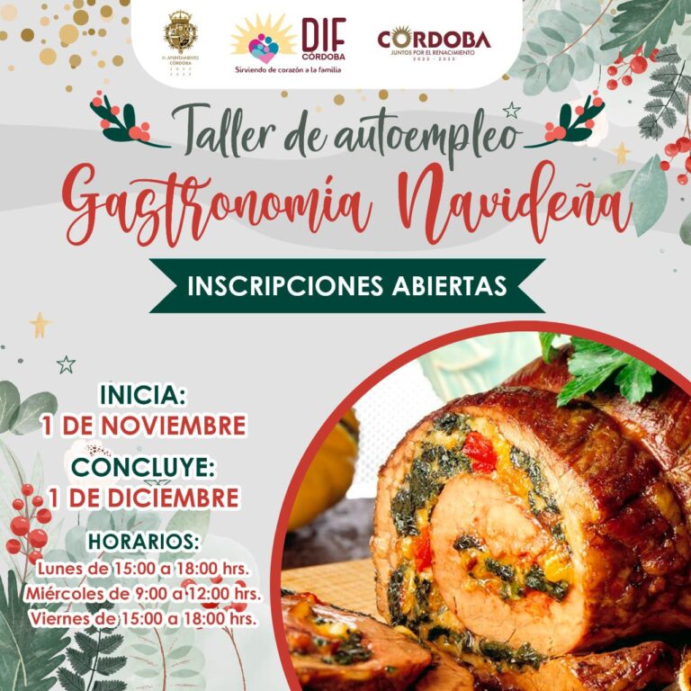 CAIVF te invita a su Taller de autoempleo Gastronomía Navideña.