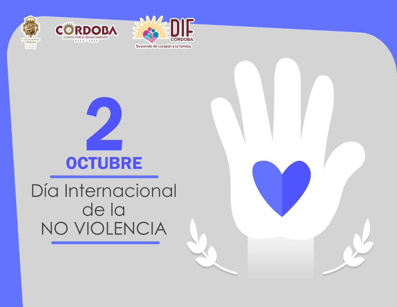 Día Internacional de la No Violencia.