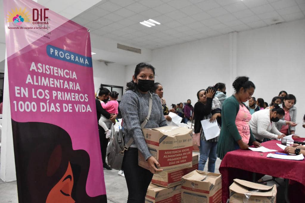 Entrega Dif Córdoba Apoyos Del Programa Asistencia Social Alimentaria En Los Primeros 1000 Días