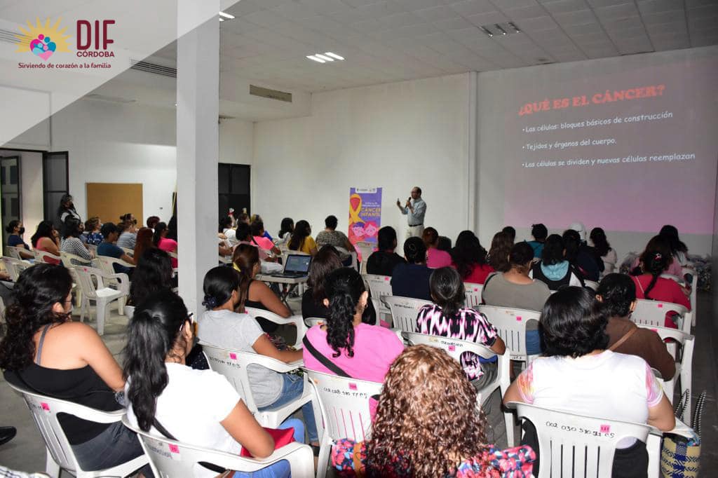 Realiza DIF Córdoba charla sobre «Prevención del Cáncer infantil»