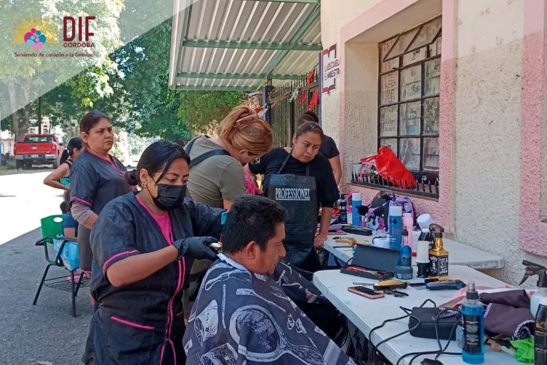 *Llevamos la Jornada Gratuita de corte de cabello y aplicación de fluor a Agustín Millán*