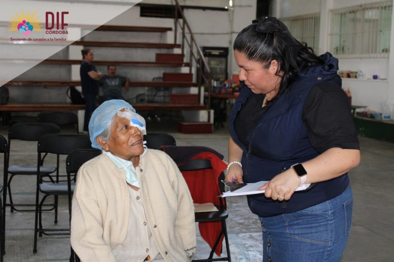 *Hoy inició la jornada de cataratas, promovida por el Centro Educativo Indígena en colaboración con DIF Córdoba*