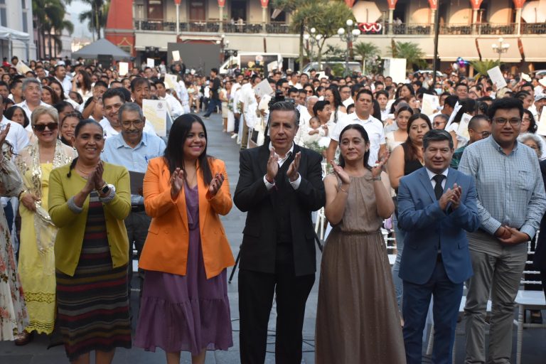 El amor une a 180 parejas y nacen nuevas familias.