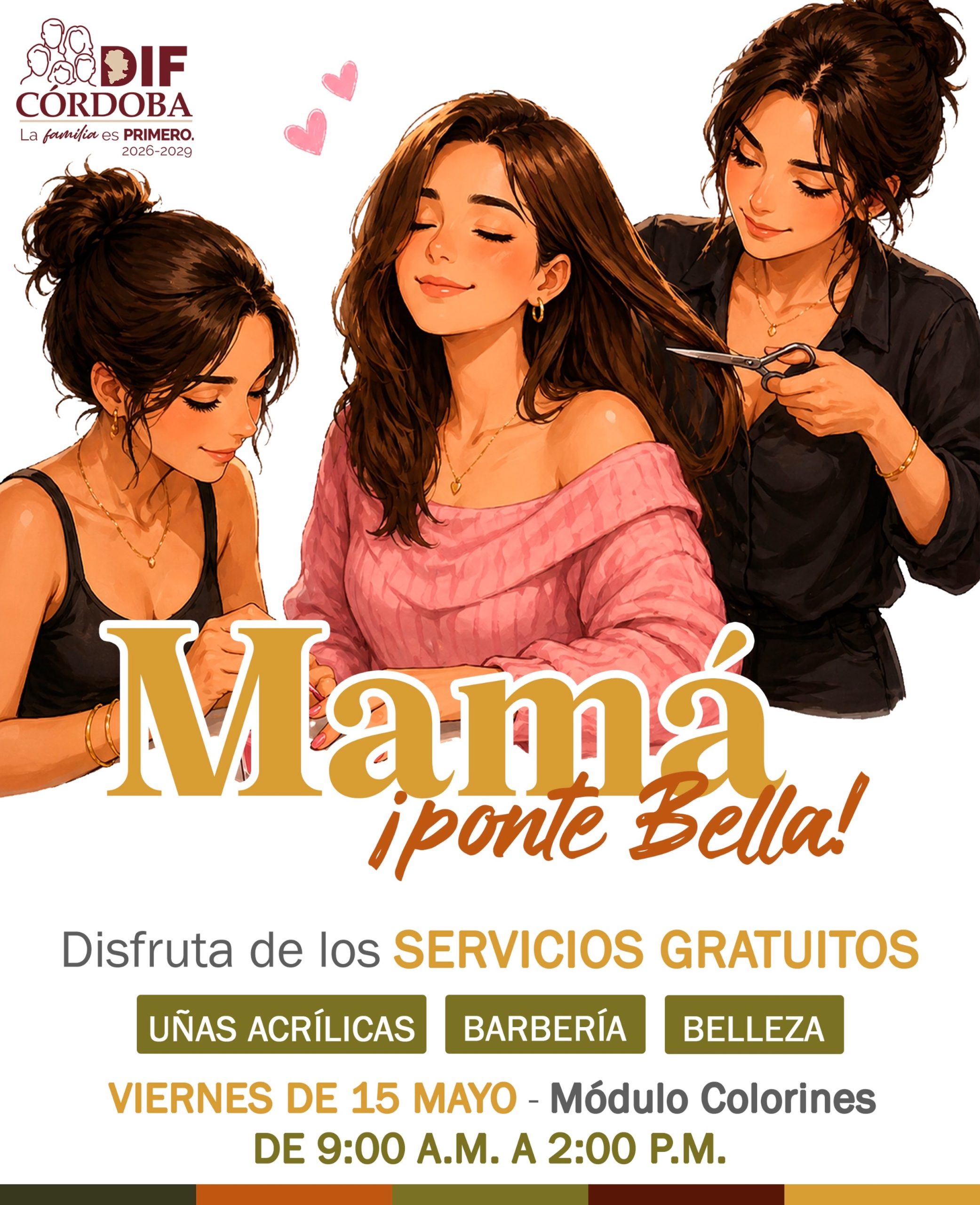 Ven y disfruta de “Mamá ¡Ponte Bella!”